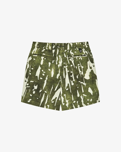Scooter Inkwash Short - Olive Inkwash