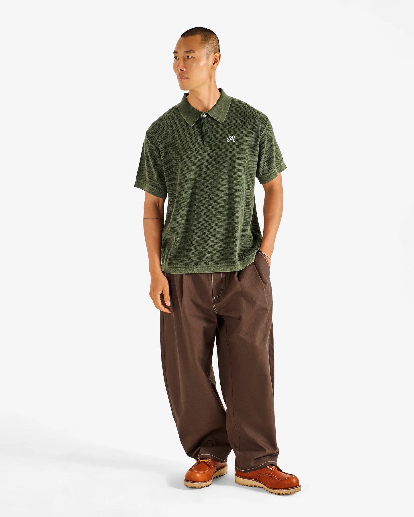 Brickwork Polo - Rifle Green