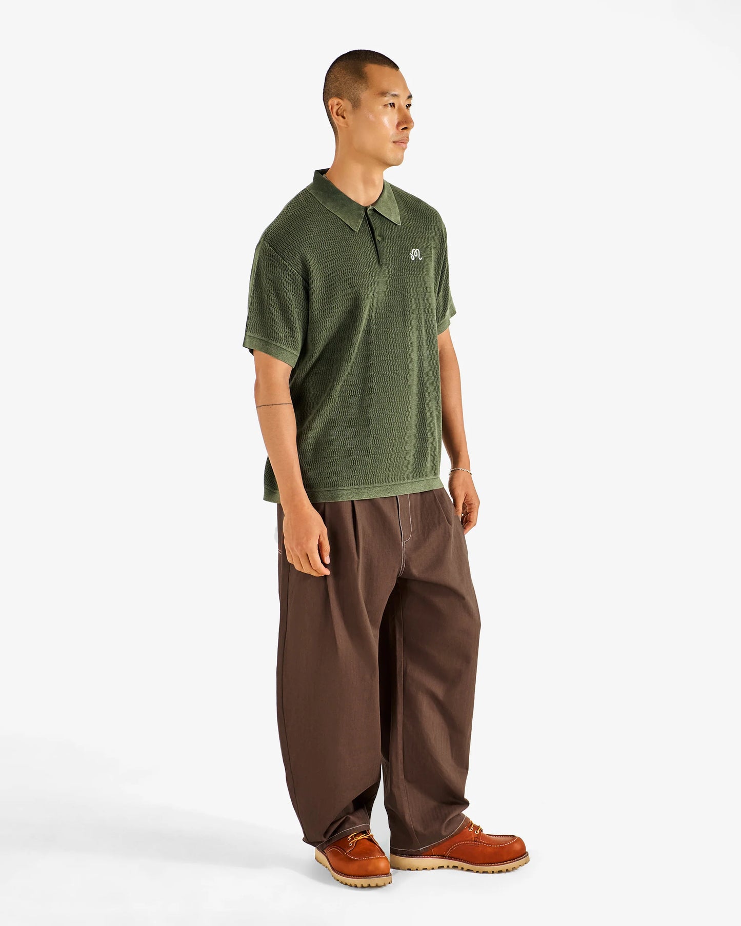 Brickwork Polo - Rifle Green