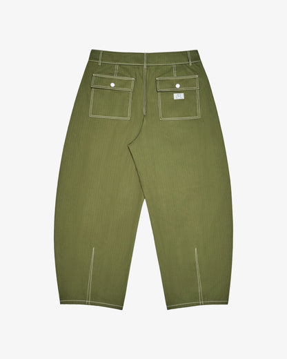 Station Pant - Military Green