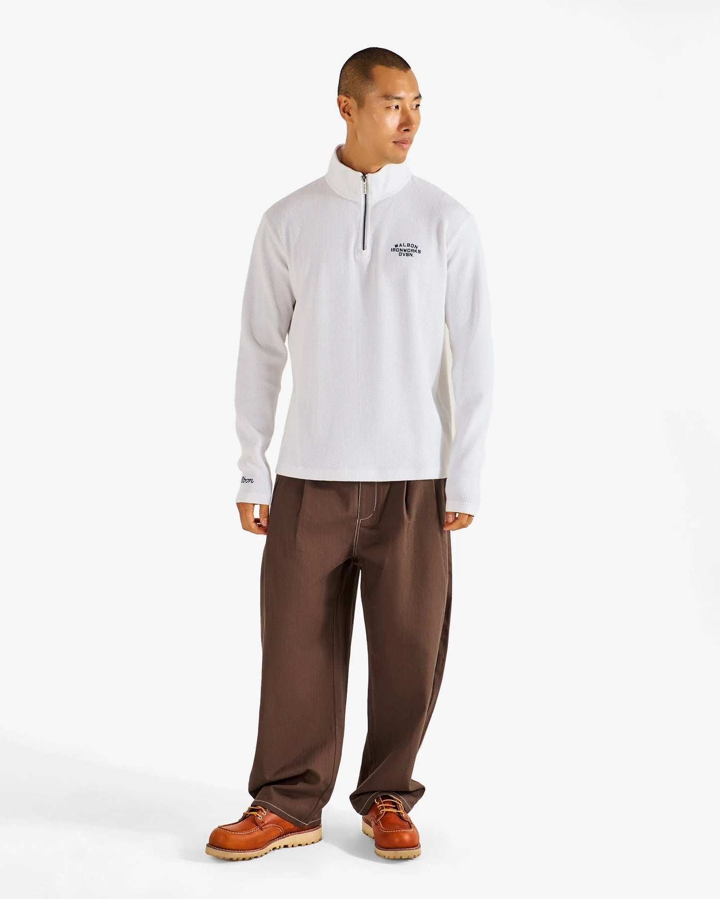 Flyer Ironworks Mid Layer - White