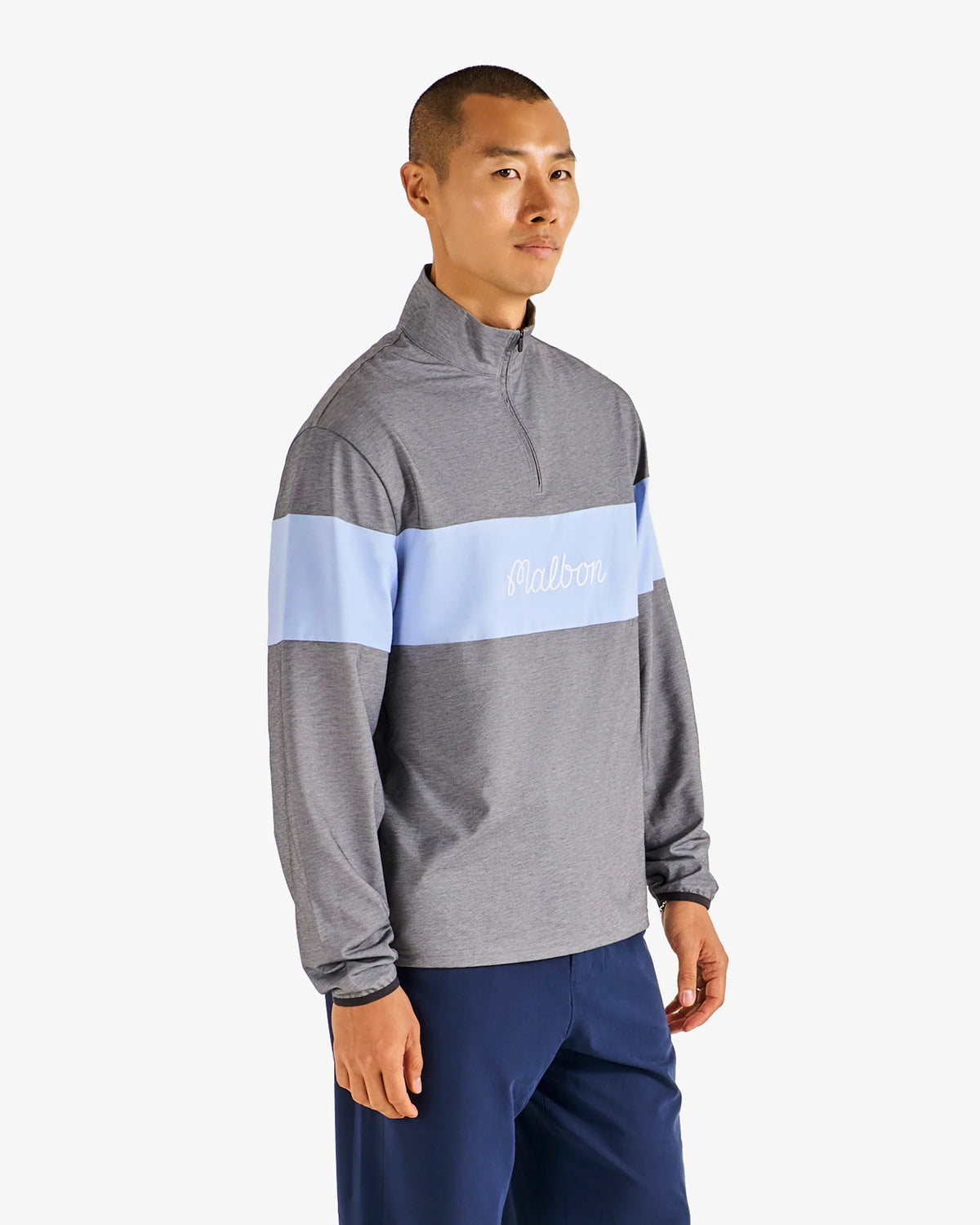 Horizon Pullover - Black Chambray