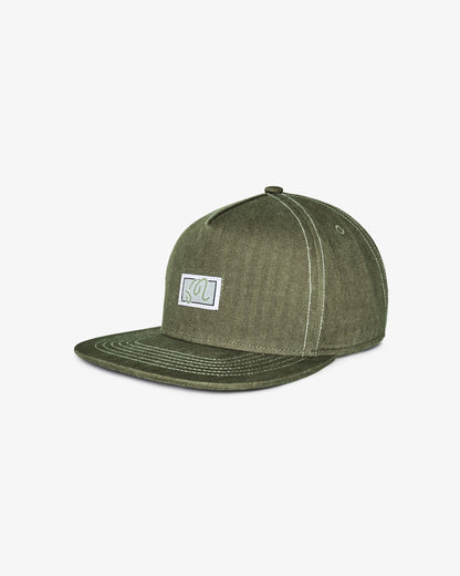 Station Snapback - Military Green
