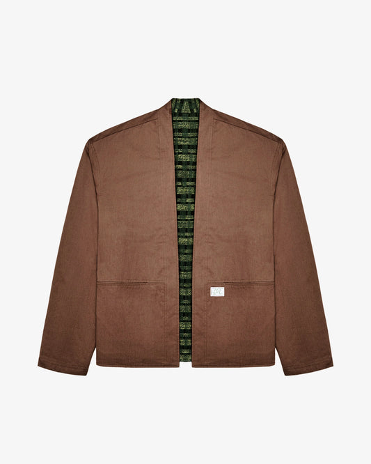 Grounds Reversible Jacket - Brown