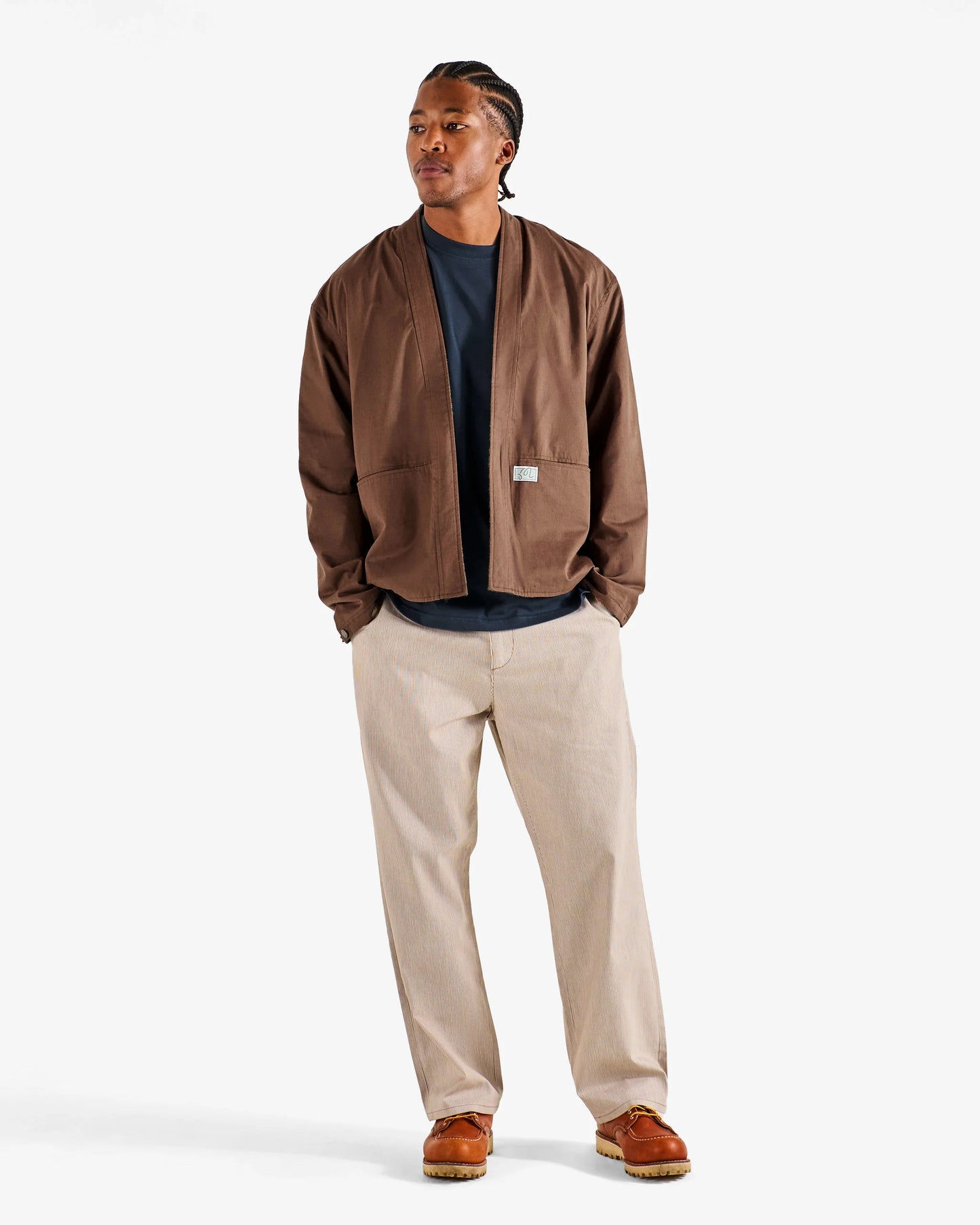 Grounds Reversible Jacket - Brown