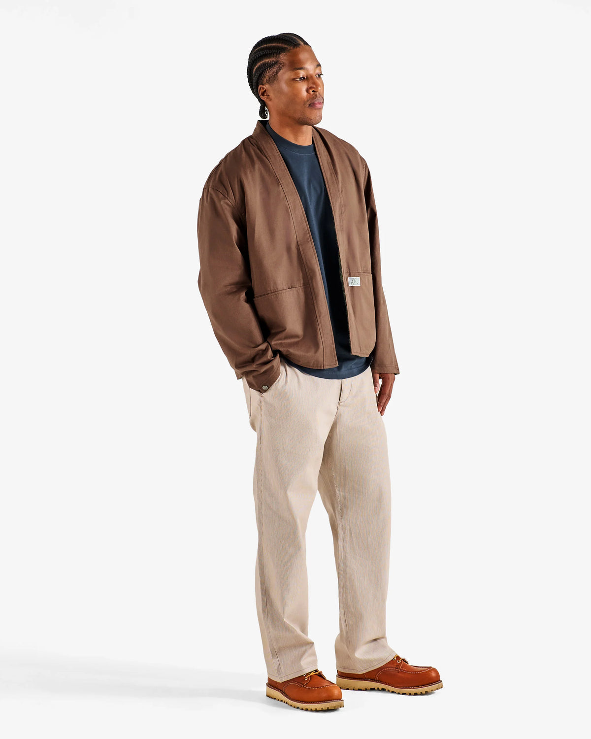 Grounds Reversible Jacket - Brown