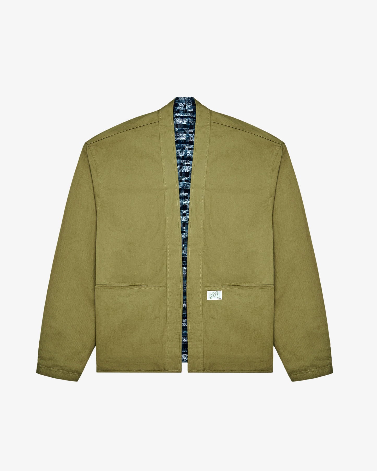 Grounds Reversible Jacket - Military Green