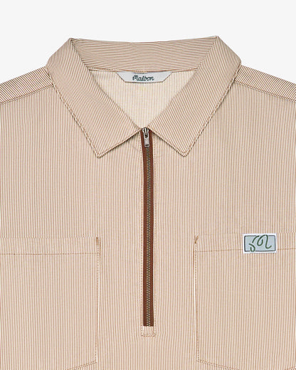 Hickory Windshirt - Hickory Brown Stripe