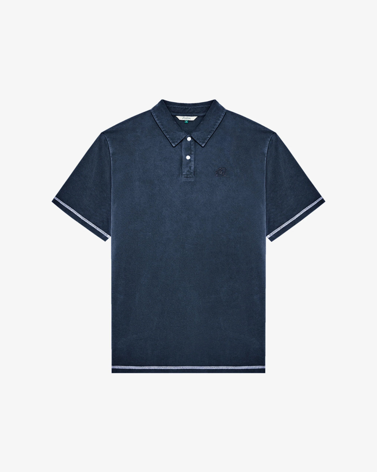Fairway Overdyed Polo - Blueberry
