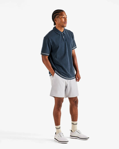 Fairway Overdyed Polo - Blueberry