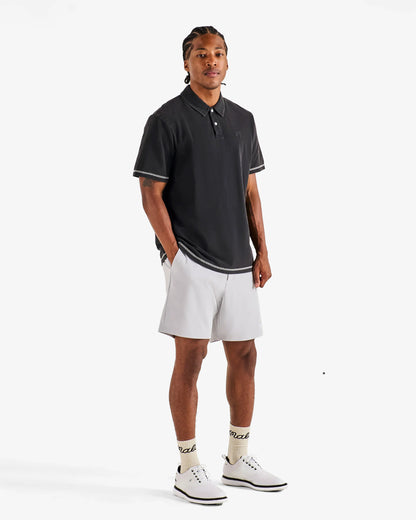 Fairway Overdyed Polo - Black