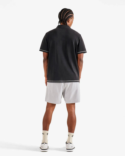 Fairway Overdyed Polo - Black
