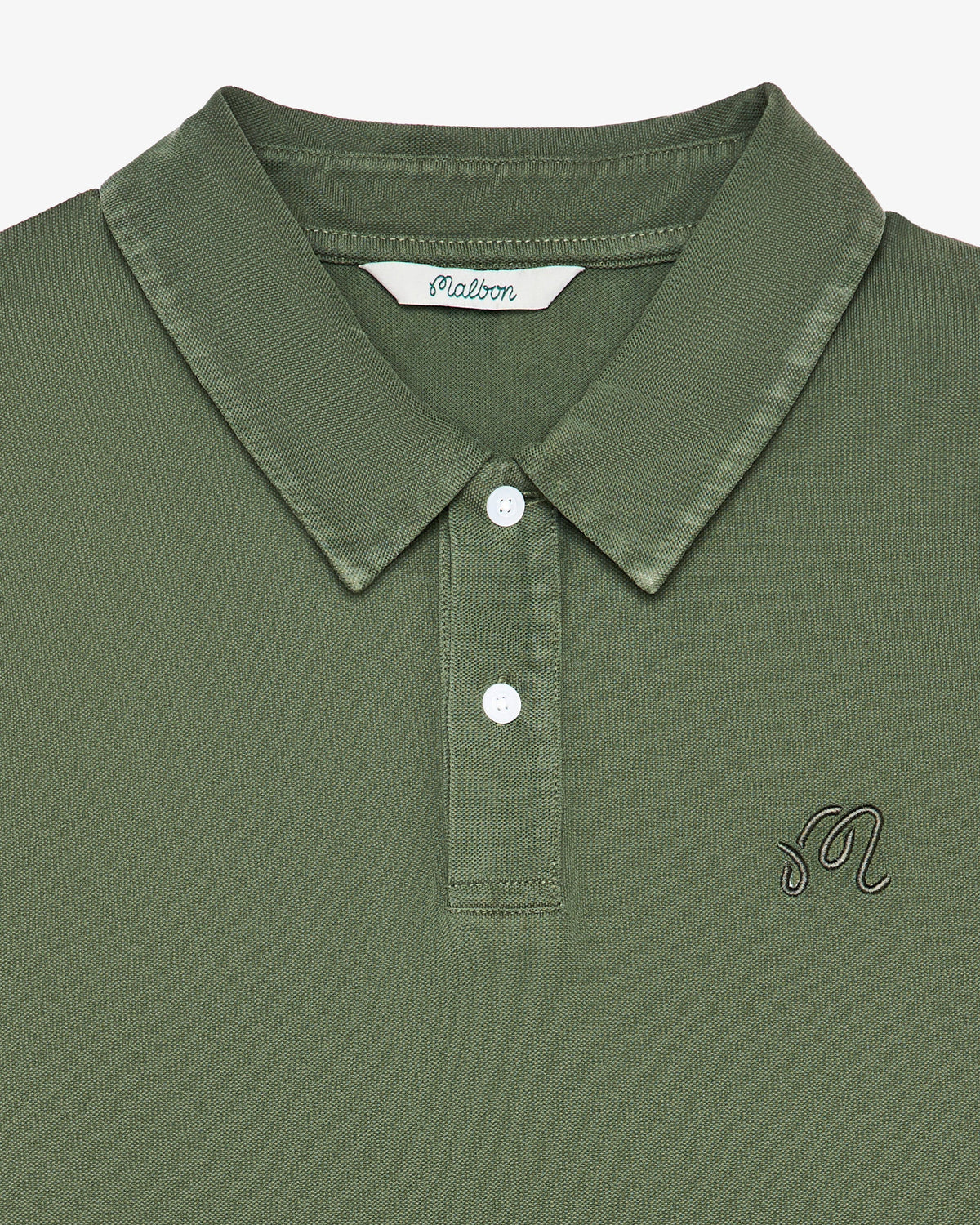 Fairway Overdyed Polo - Rifle Green