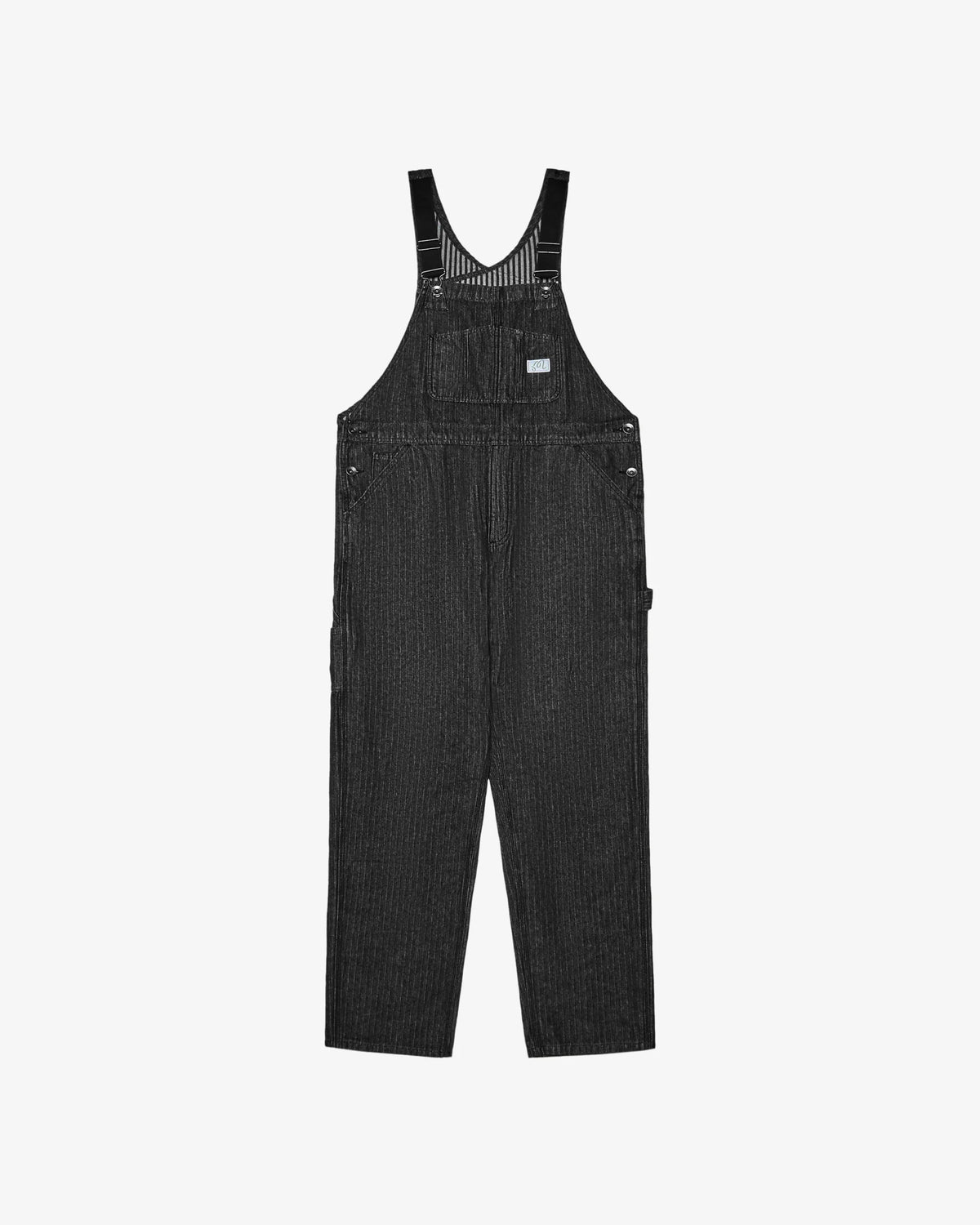 Foreman Overall - Black Stone Washed Denim