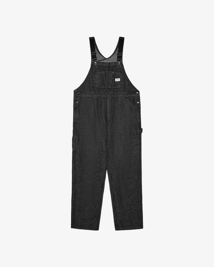 Foreman Overall - Black Stone Washed Denim