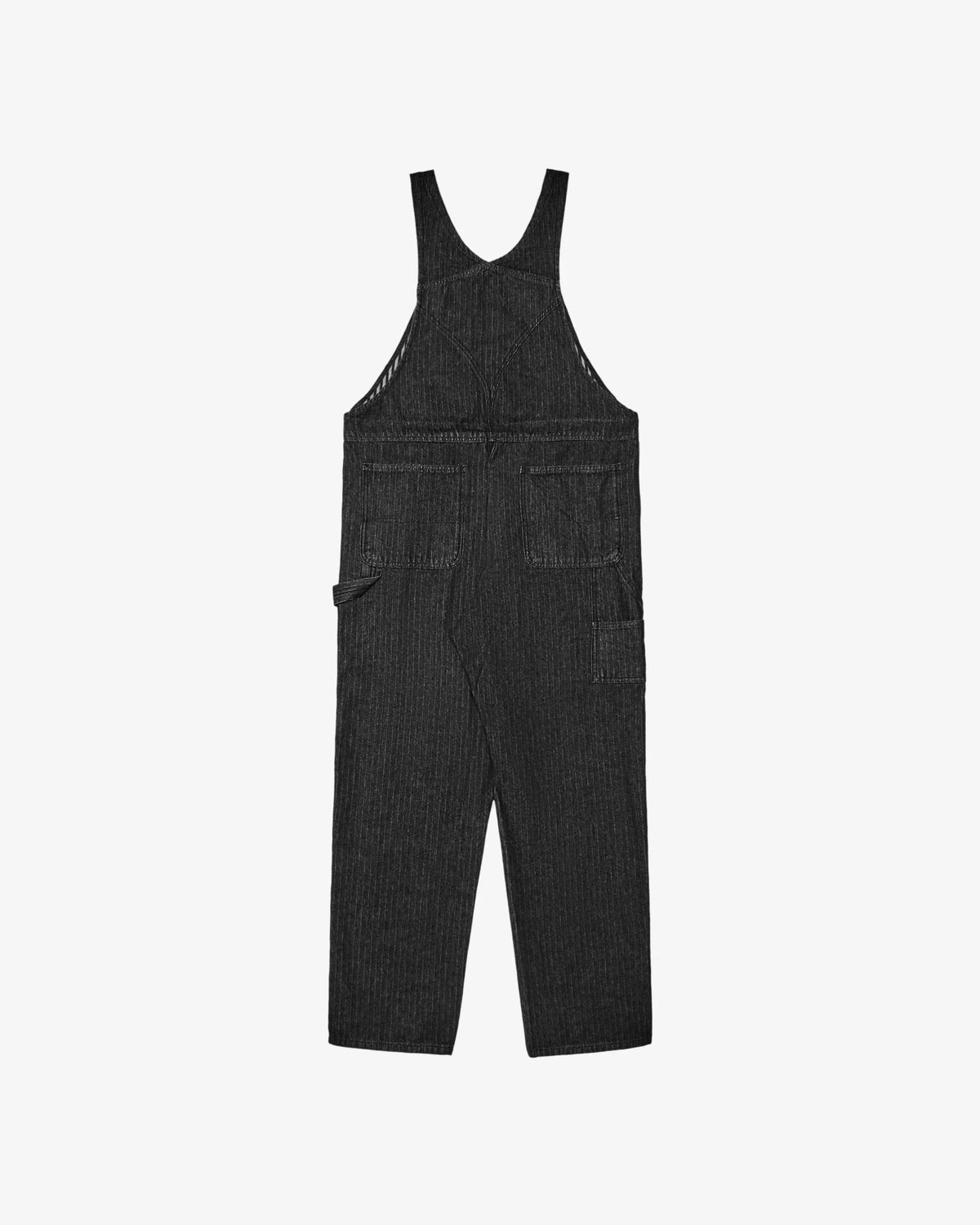 Foreman Overall - Black Stone Washed Denim