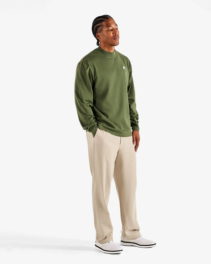 Upland Mockneck Tee - Rifle Green