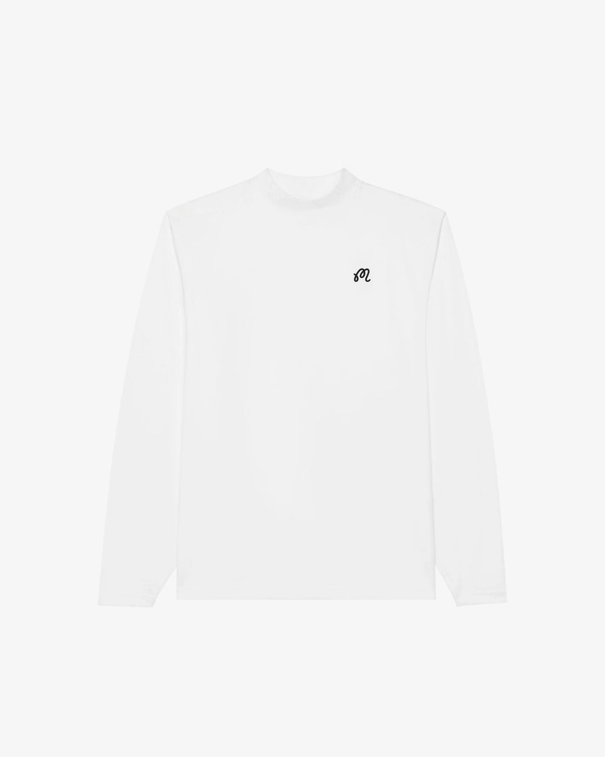 Upland Mockneck Tee - White