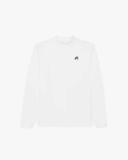 Upland Mockneck Tee - White