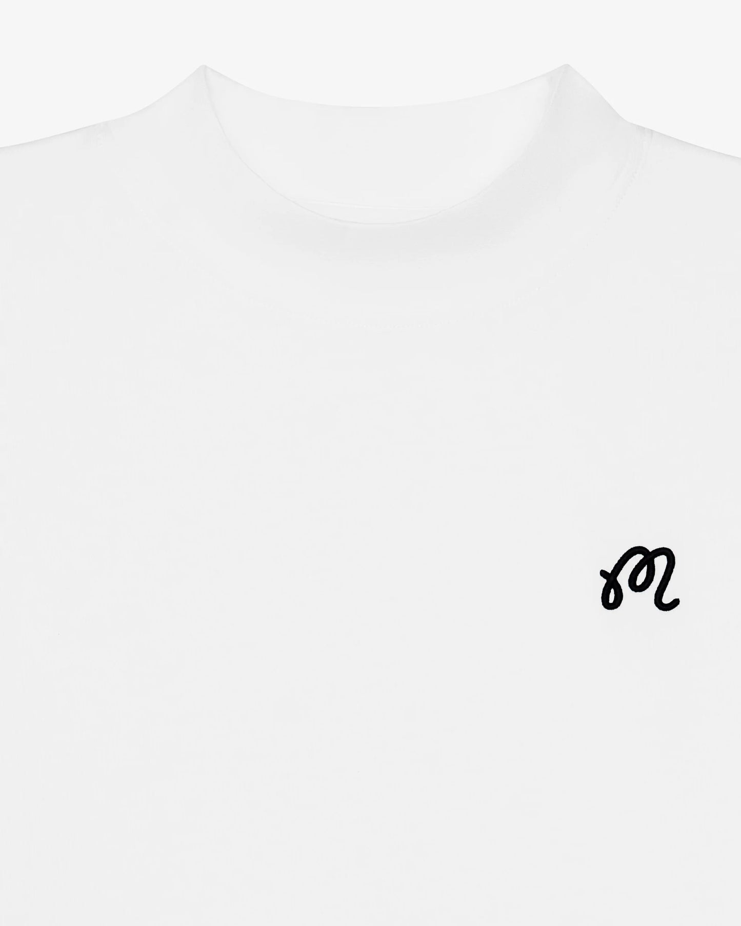 Upland Mockneck Tee - White