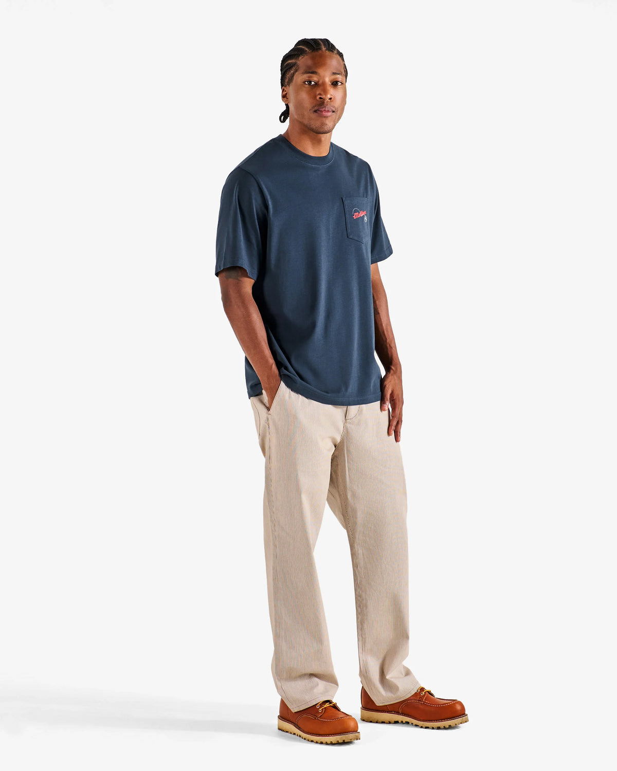 Vista Demand Tee - Blueberry