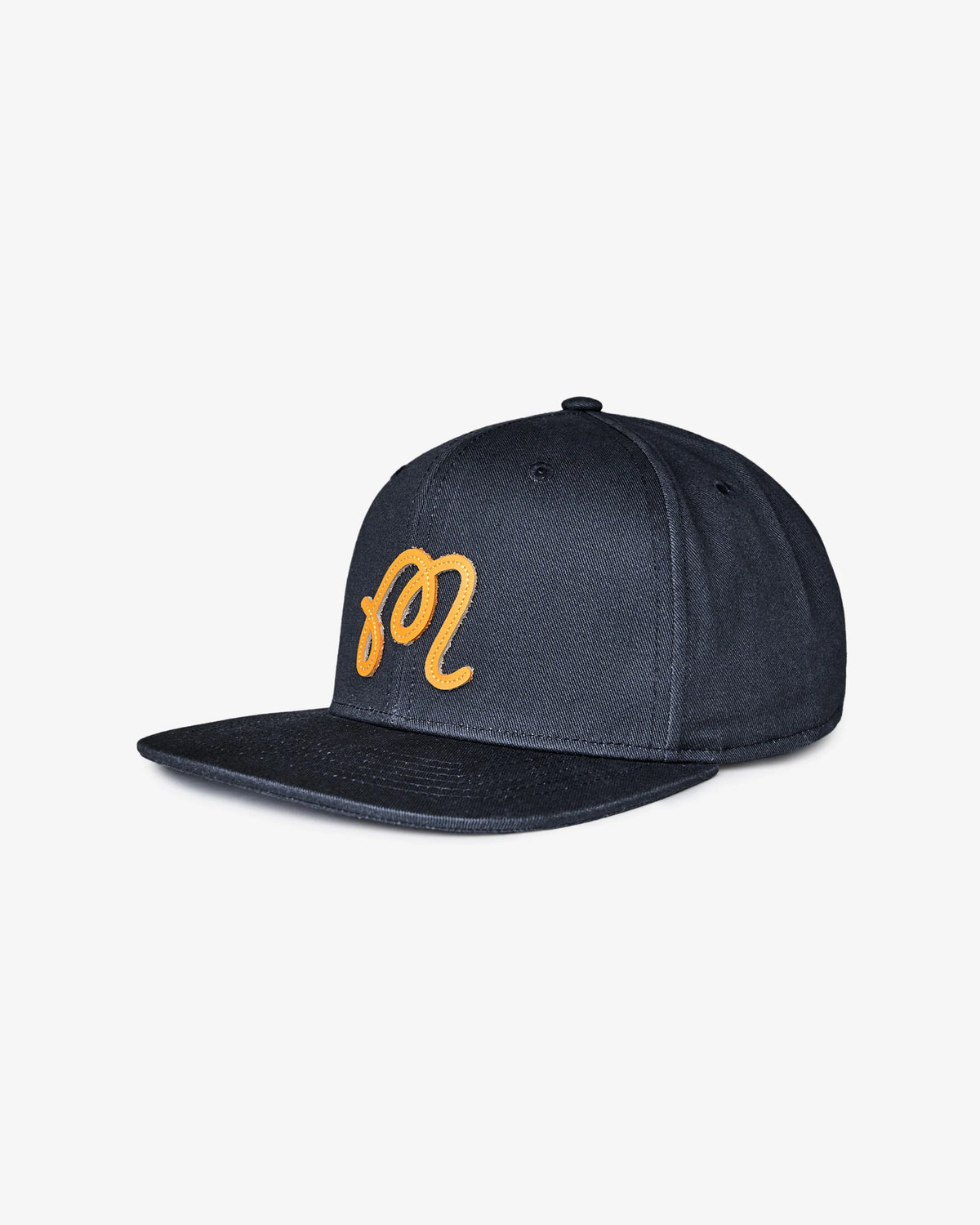 M Script Snapback - Blueberry