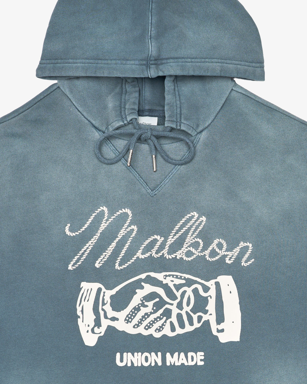 Union Made Hoodie - Dusty Navy