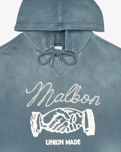 Union Made Hoodie - Dusty Navy