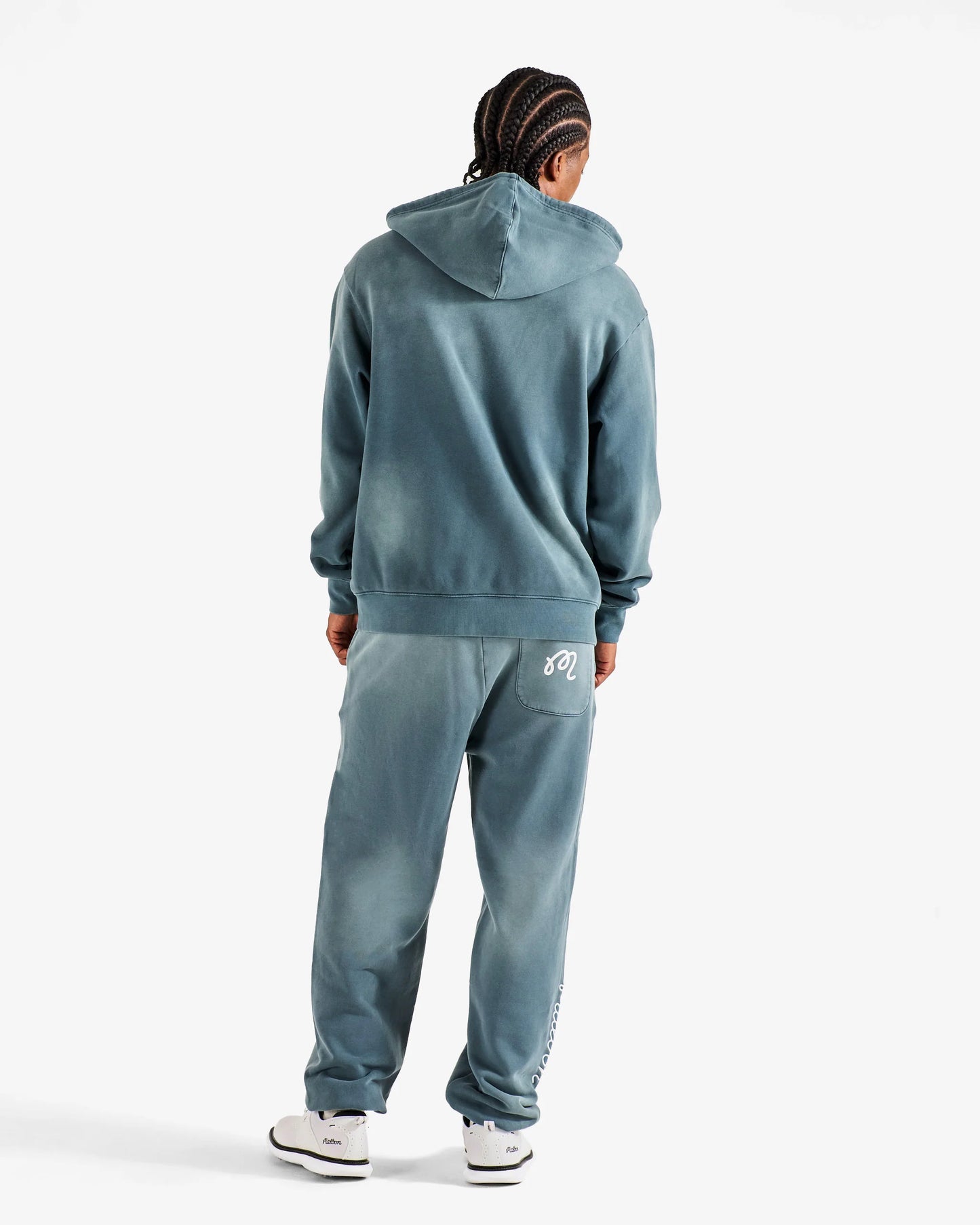 Union Made Hoodie - Dusty Navy