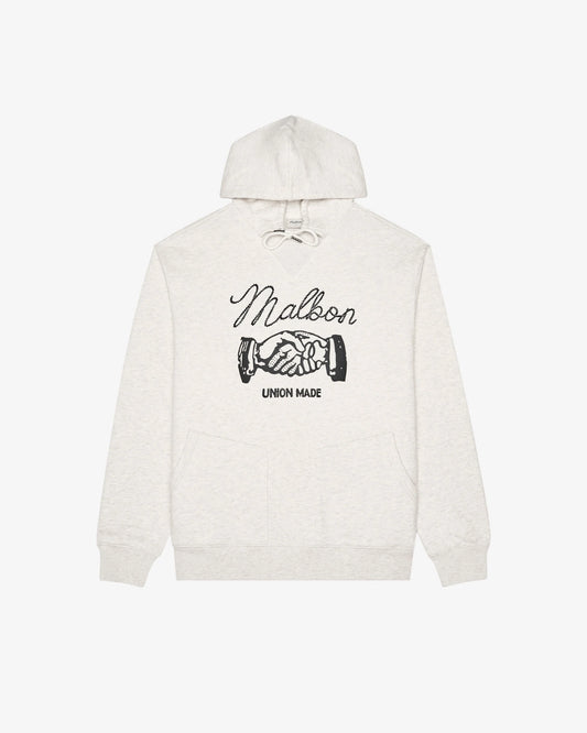 Union Made Hoodie - Heather Oatmeal