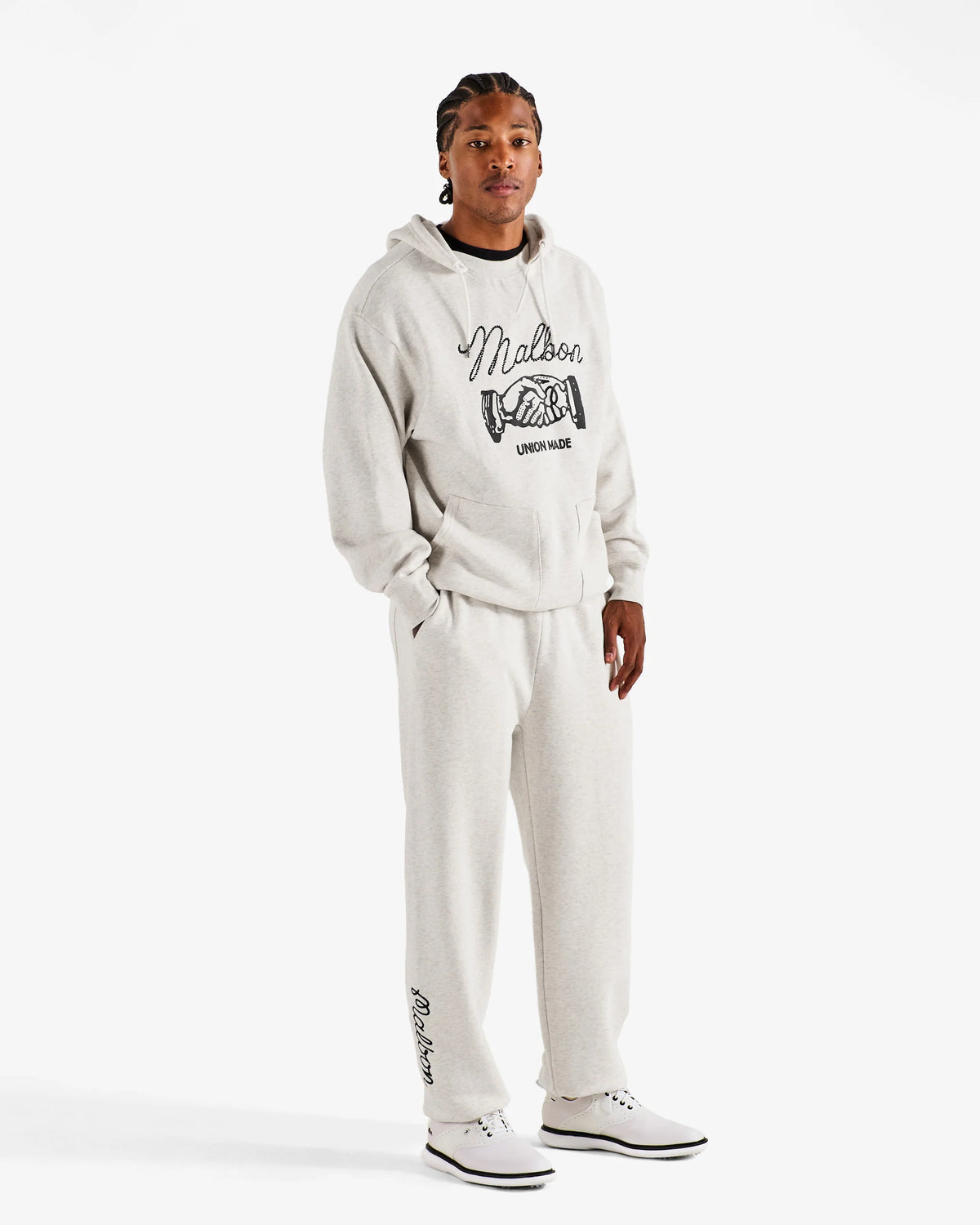 Union Made Hoodie - Heather Oatmeal