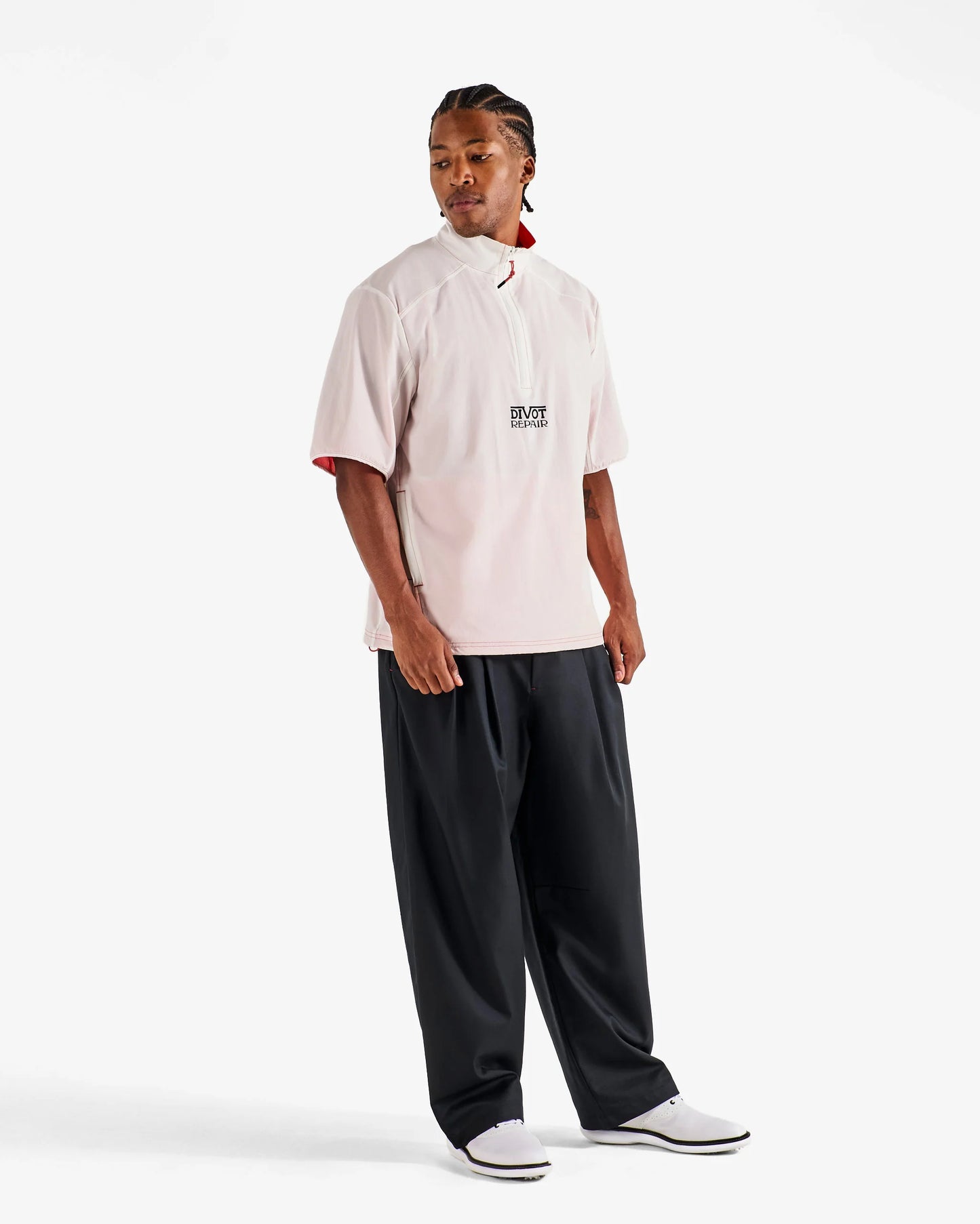 Divot Repair Windshirt - Ivory