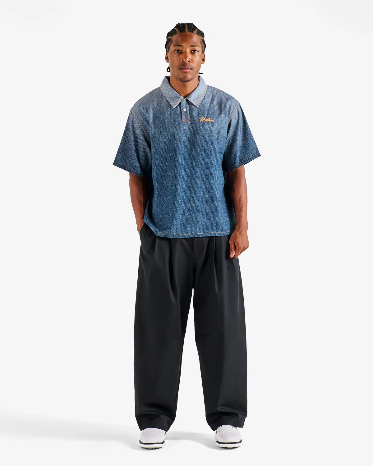 Ironfade Polo - Dusty Navy