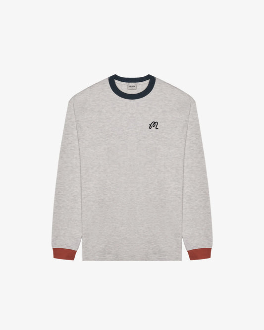 Gorse Heritage Tee - Heather Oatmeal