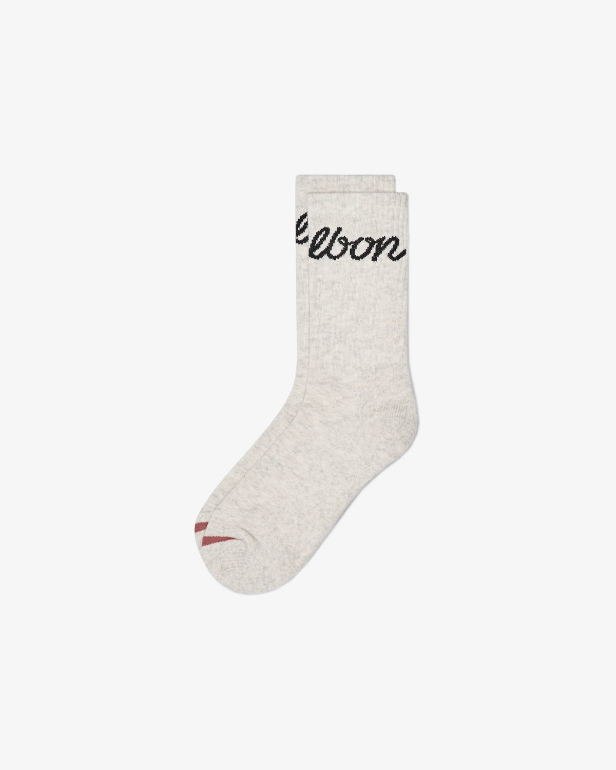 Bon Script Sock - Heather Oatmeal