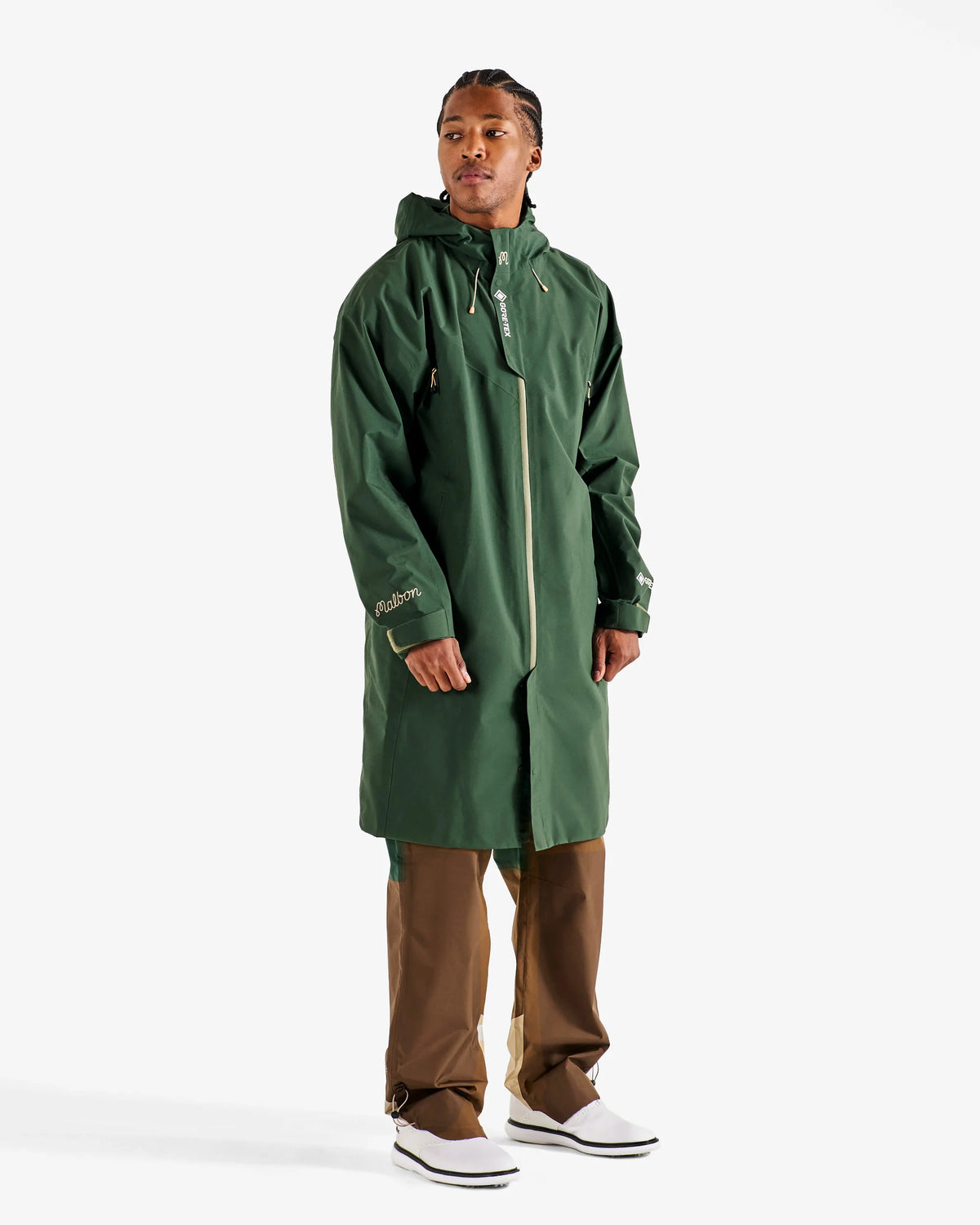 Dornoch Gore-Tex Overcast Trench Coat - Moss