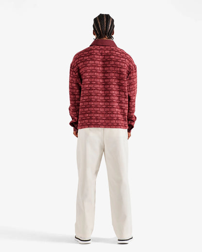 Wabi Polo - Oxblood