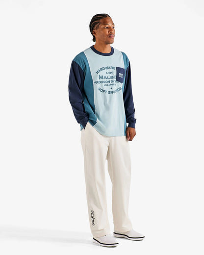 Gridline Tee - Light Blue