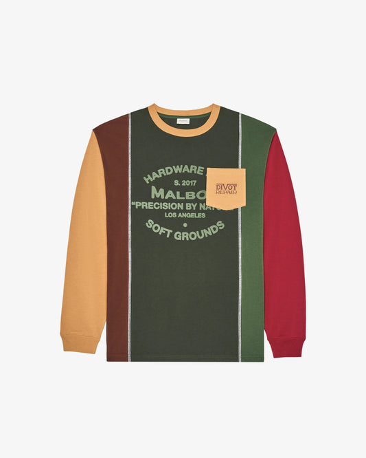 Gridline Tee - Olive