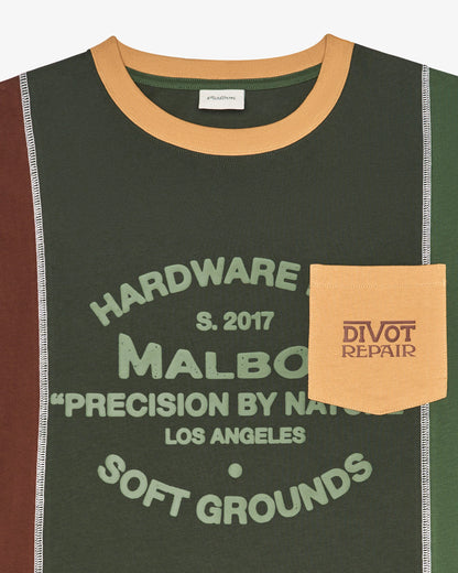 Gridline Tee - Olive