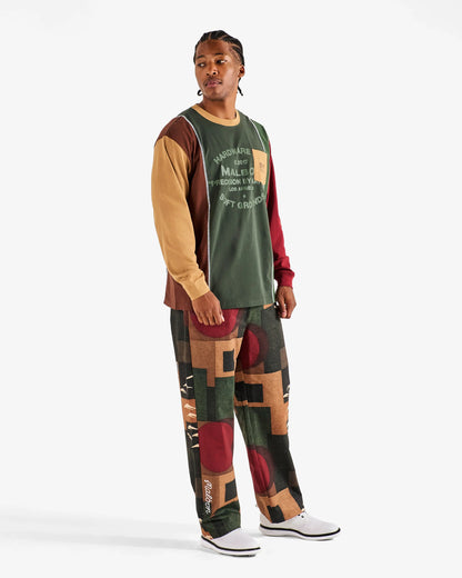 Gridline Tee - Olive