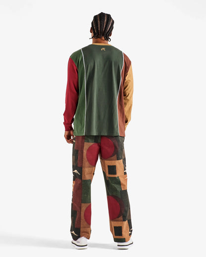Gridline Tee - Olive