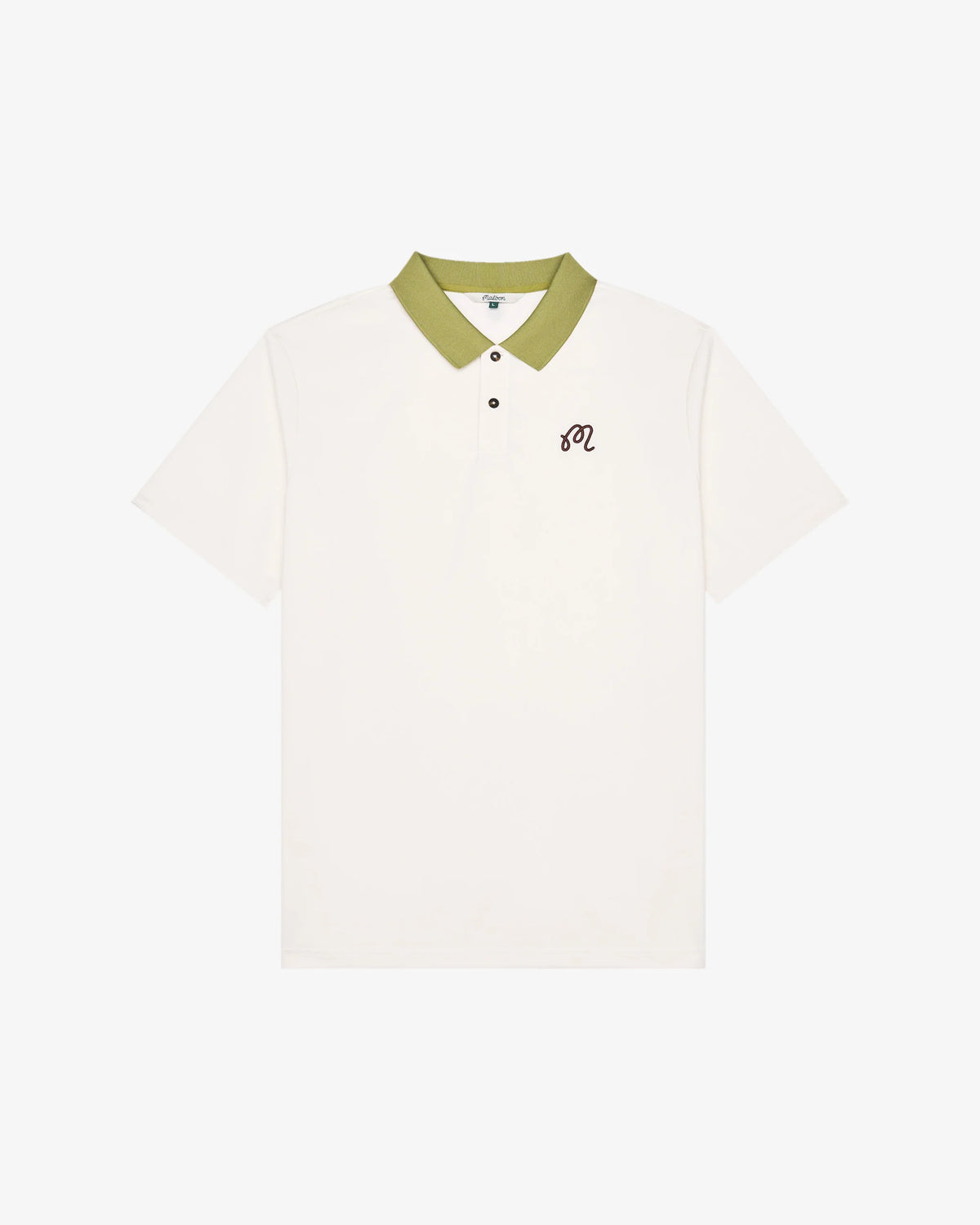 Fairway Hex Polo - Ivory