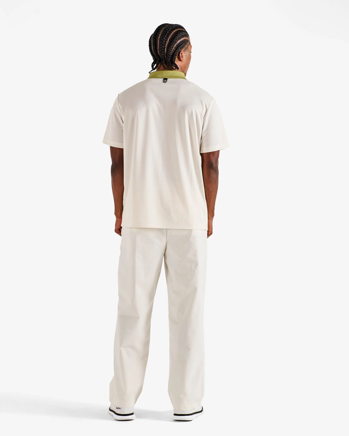 Fairway Hex Polo - Ivory