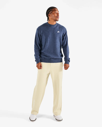 M Script Sweater - Navy