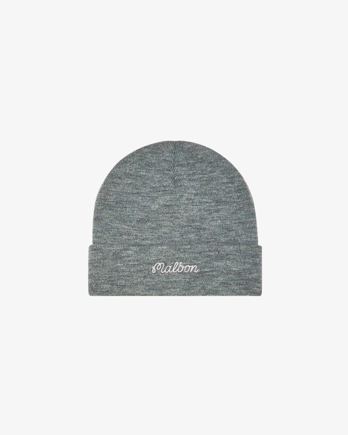 Script Beanie - Heather Grey