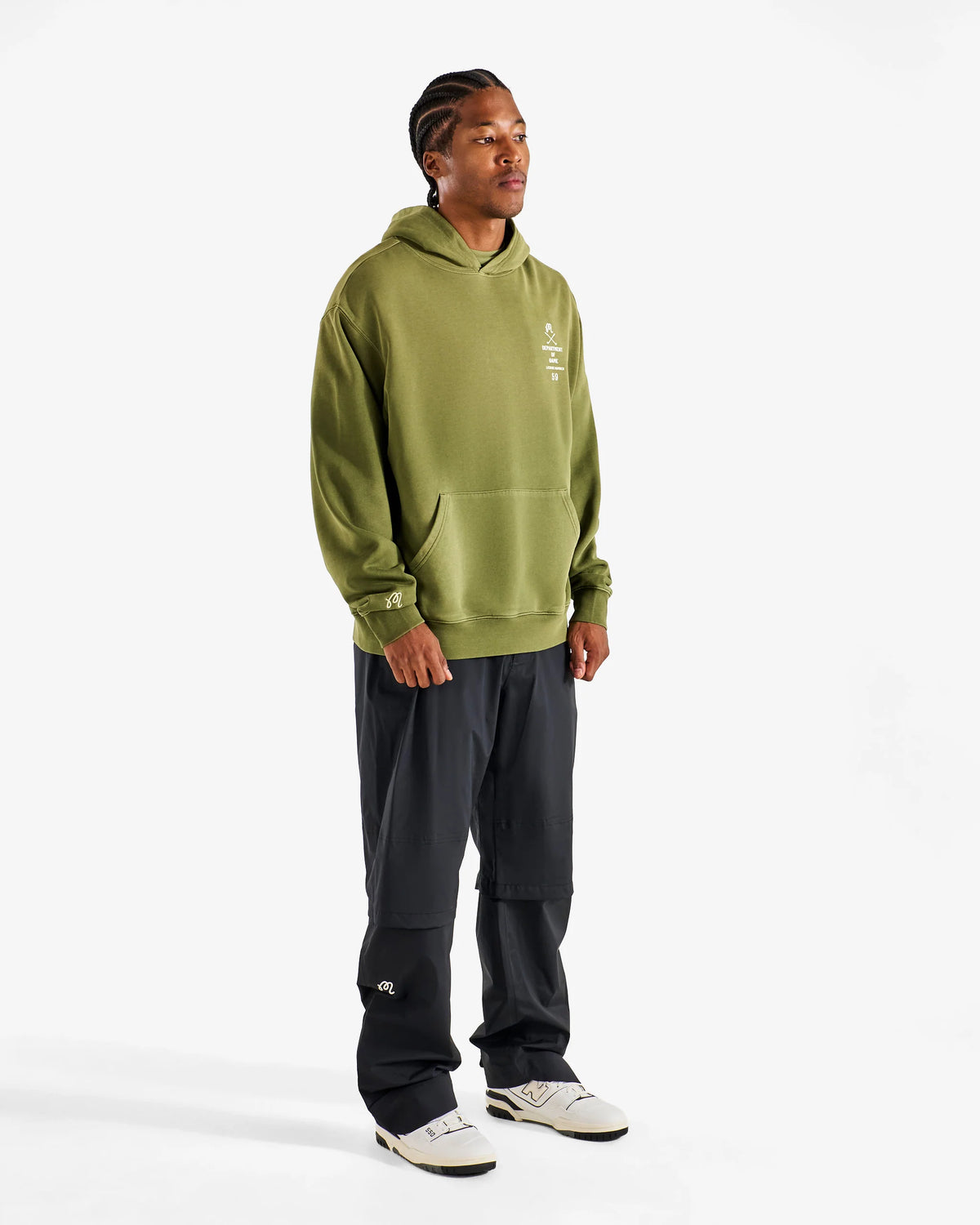 Fesque Department Of Game Hoodie - Sunfaded Olive