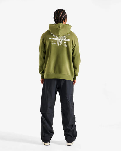 Fesque Department Of Game Hoodie - Sunfaded Olive