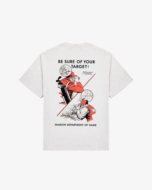 Vista Target Practice Tee - Ash Heather