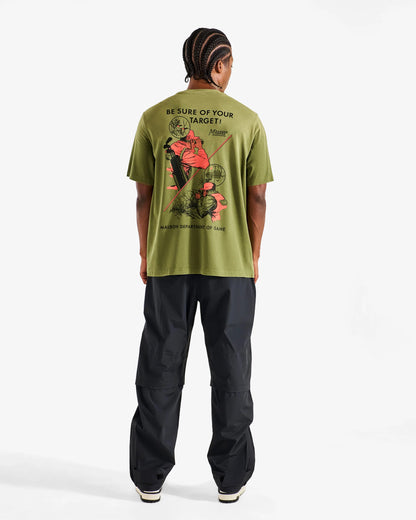 Vista Target Practice Tee - Sunfaded Olive